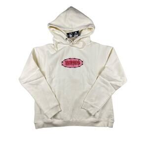 Billy Bones Club - Bones Bar Hoodie in Off-white and Pink